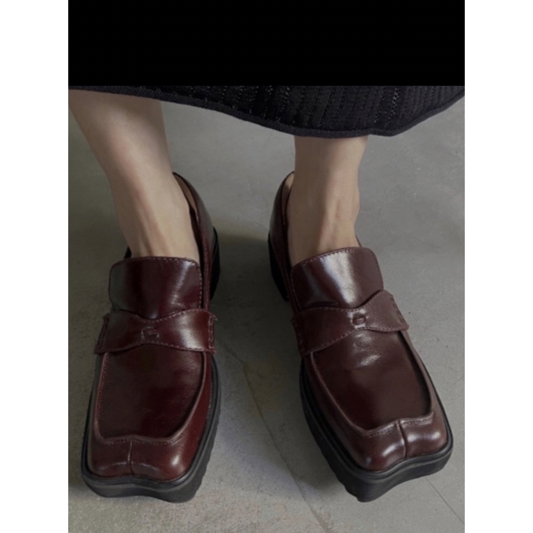 WAVE CUTTING PLATFORM LOAFER アメリヴィンテージ