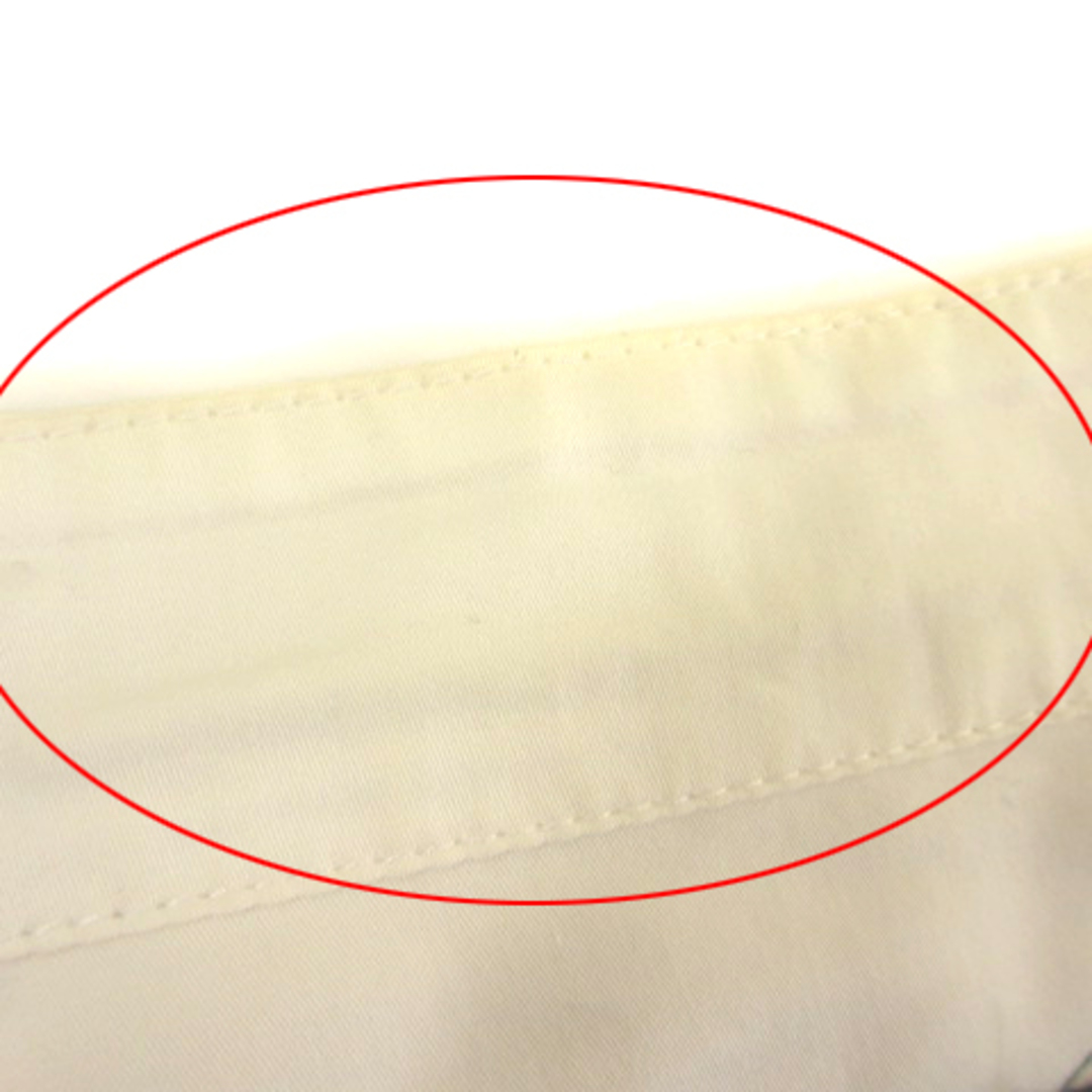 ポールハーデン シャツ カジュアル バンドカラー 長袖 ホワイト 白 XL 3