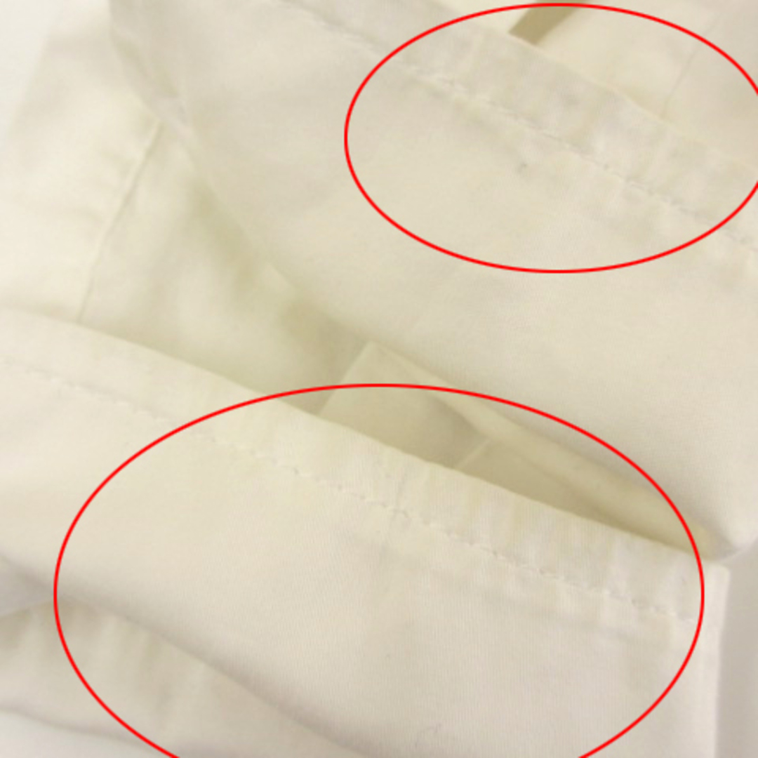 ポールハーデン シャツ カジュアル バンドカラー 長袖 ホワイト 白 XL 4