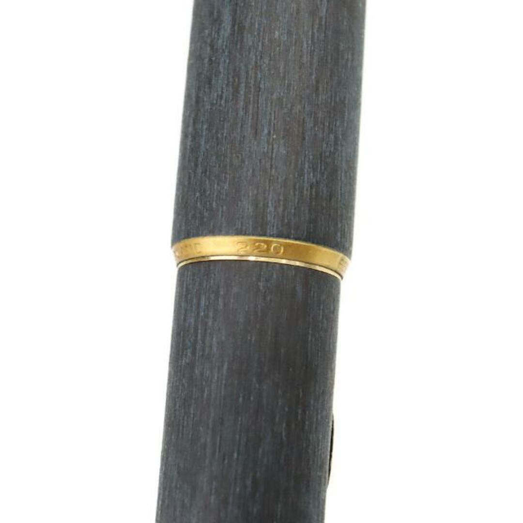 モンブラン 万年筆 EF 586 木軸 ペン先K14  ゴールド ブラック MONTBLANC  | ステーショナリー 文房具 ビジネスシーン シンプル ブランド ランクAB 2