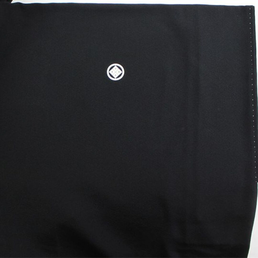 AB4736　黒留袖　162㎝　着物道楽の極上品　落款入り作家物 レディースの水着/浴衣(着物)の商品写真