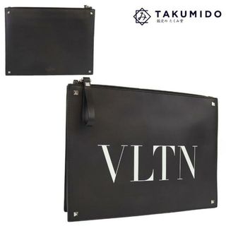 ヴァレンティノ ガラヴァーニ VLTN ロゴ クラッチバック セカンドバッグ