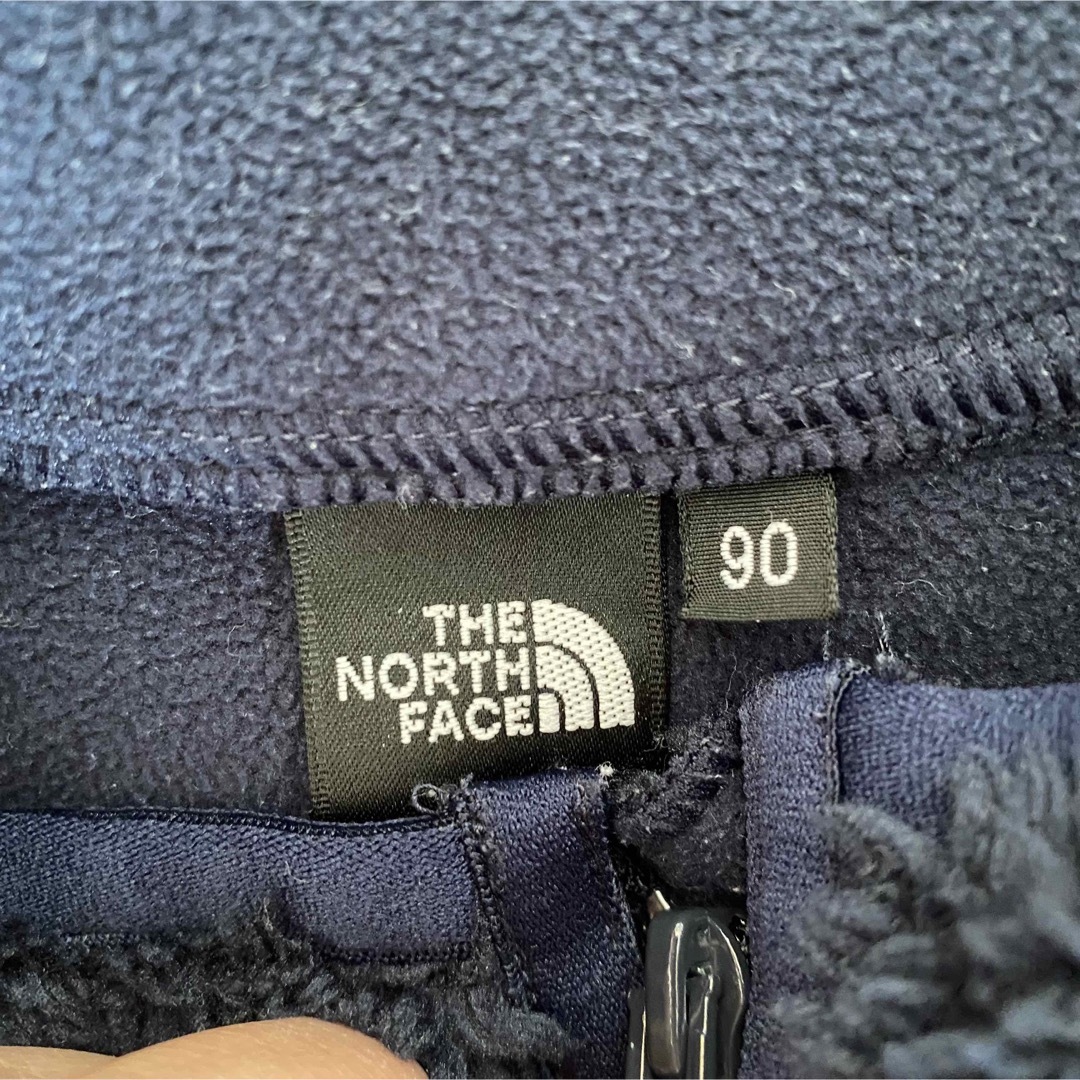 THE NORTH FACE(ザノースフェイス)の【最終値下げ】THE NORTH FACE ベビー ボアベスト 90センチ キッズ/ベビー/マタニティのキッズ服男の子用(90cm~)(ジャケット/上着)の商品写真