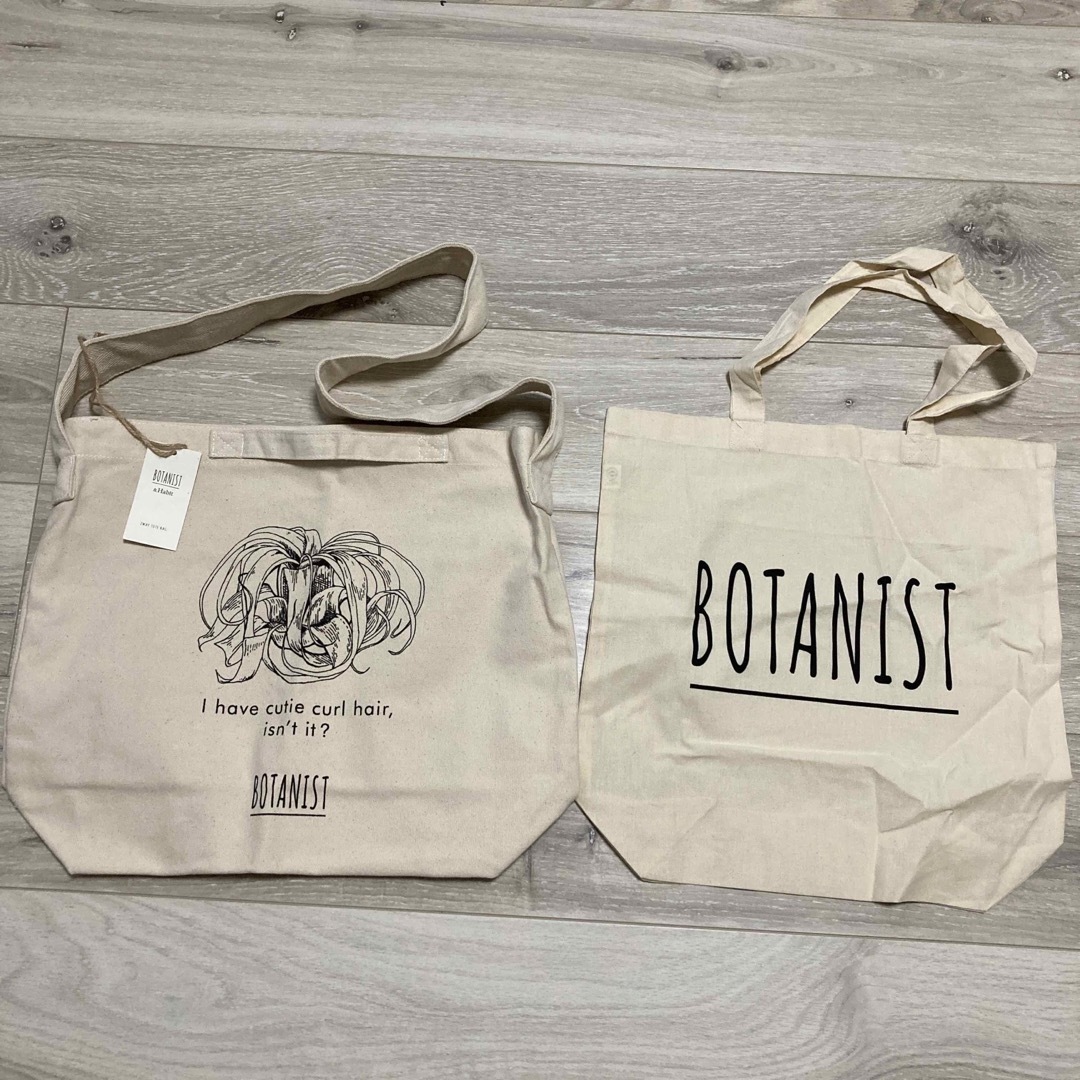 BOTANIST(ボタニスト)のボタニスト　エコバッグ   トートバッグ　セット　ノベルティ　非売品 レディースのバッグ(エコバッグ)の商品写真