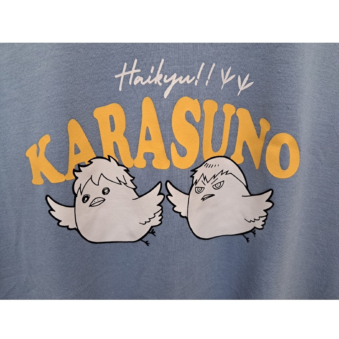 しまむら(シマムラ)の【新品】ハイキュー!! 烏野高校 日向翔陽&影山飛雄プリントTシャツLサイズ メンズのトップス(Tシャツ/カットソー(半袖/袖なし))の商品写真