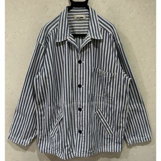 ポールスミス(Paul Smith)の＊Paul Smith JEANS ストライプ デニム カバーオール L(カバーオール)