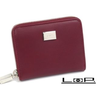 トッズ(TOD'S)の▼値下げ▼■未使用■　トッズ ラウンド コイン ケース 財布 レザー ボルドー 箱 【37535】(コインケース)