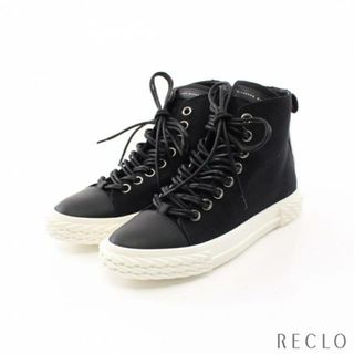 ジュベッゼサノッティ(GIUSEPPE ZANOTTI)の ハイカットスニーカー キャンバス ブラック(スニーカー)