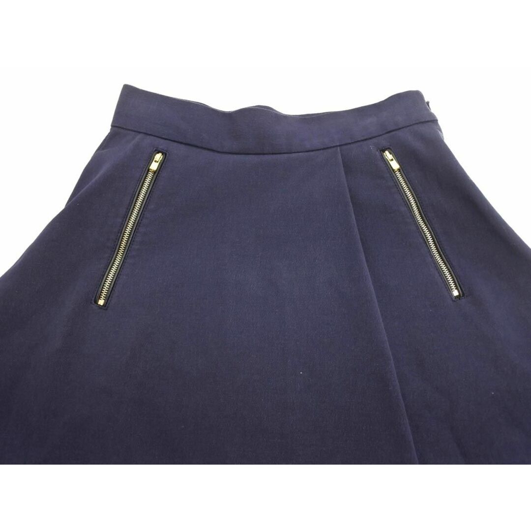 BALLSEY ボールジー トゥモローランド Aライン 台形 スカート size34/紺 ■■ レディース