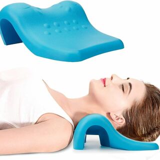首や肩の疲れ対策に✨リラックス枕　まくら　首枕　肩こり　フィット　ヨガ　ベッド(枕)