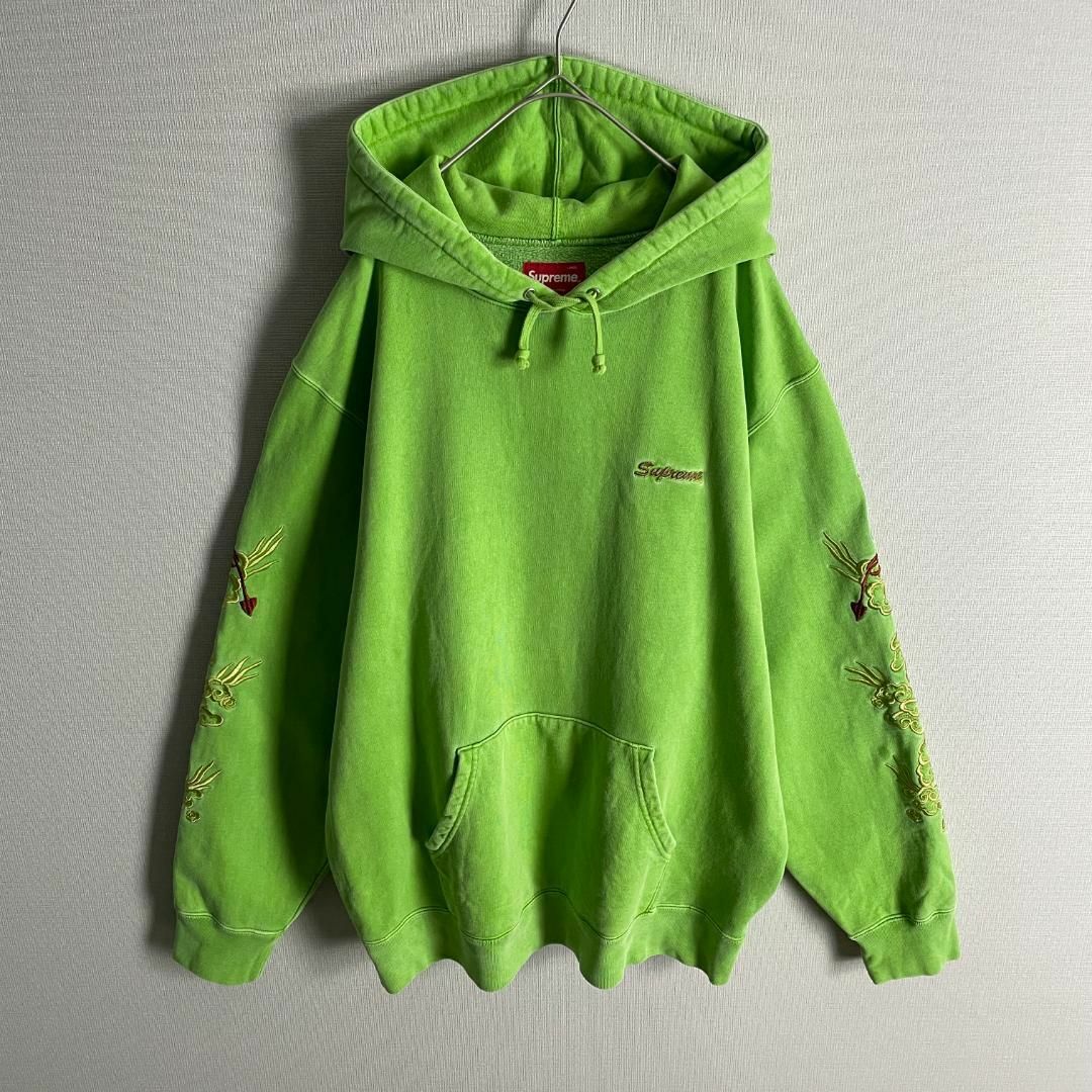 Supreme - 【入手困難☆全体ドラゴン刺繍☆美品】シュプリーム ロゴ
