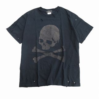 マスターマインドジャパン(mastermind JAPAN)の美品 マスターマインド mastermind ダメージ加工 Tシャツ(Tシャツ/カットソー(半袖/袖なし))