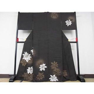 平和屋-こころ店■極上　夏物　訪問着　絽　総刺繍　洋花文　金糸　正絹　逸品　未使用　kk759