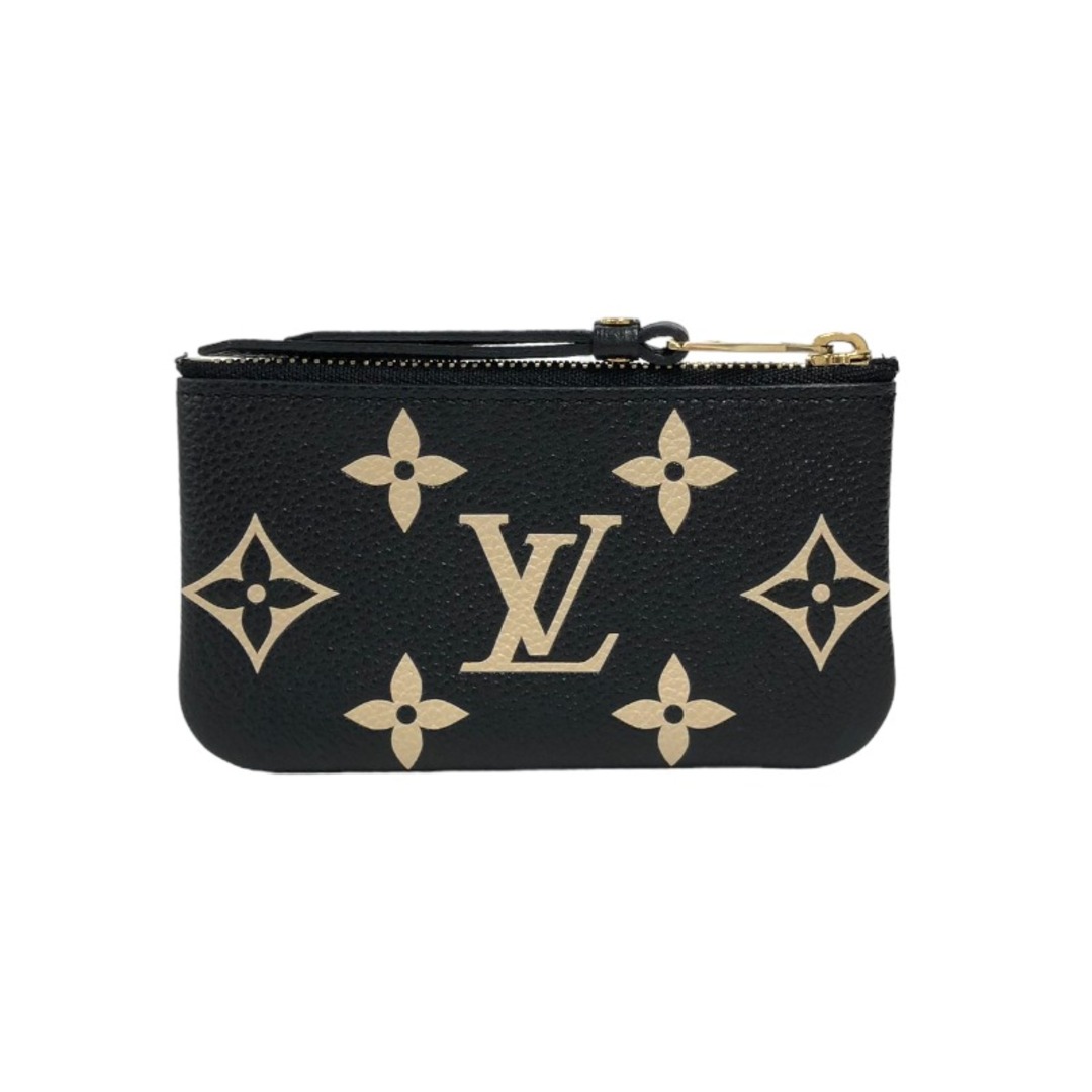 ルイ・ヴィトン LOUIS VUITTON ポシェット クレ M80885 ノワール  バイカラー モノグラム アンプラント レディース コインケース