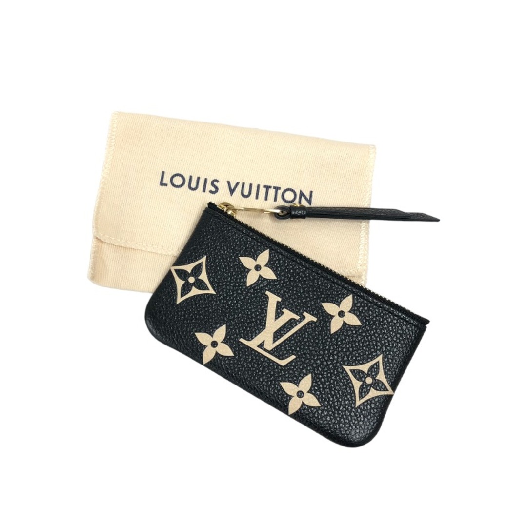 ルイ・ヴィトン LOUIS VUITTON ポシェット クレ M80885 ノワール  バイカラー モノグラム アンプラント レディース コインケース