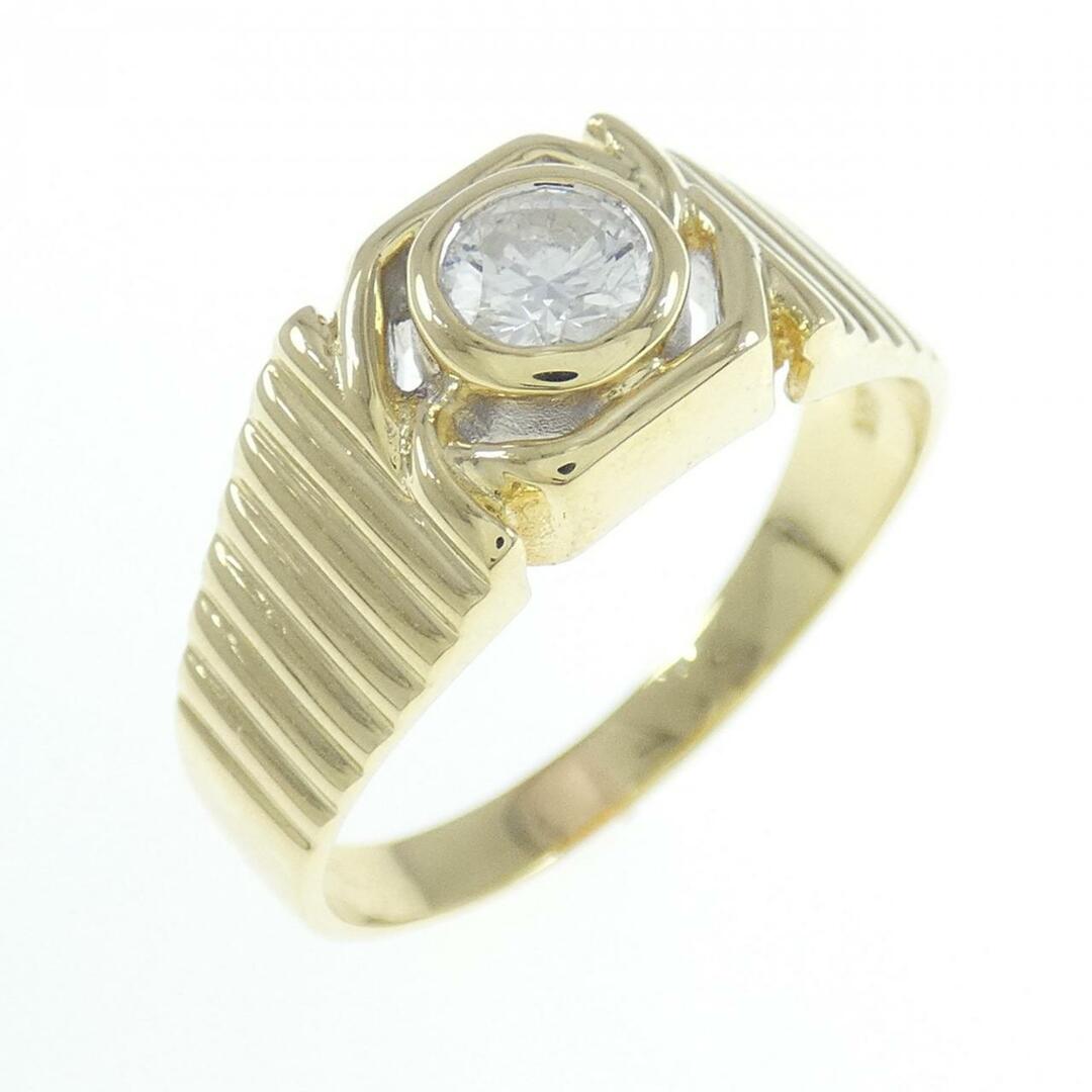 750YG/750WG ダイヤモンド リング レディースのアクセサリー(リング(指輪))の商品写真