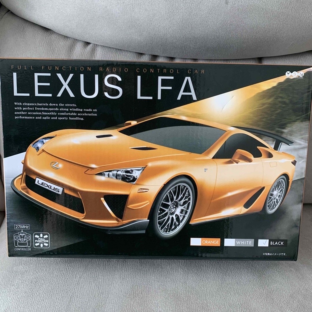 トヨタ(トヨタ)の新品LEXUS LFA ラジコン エンタメ/ホビーのおもちゃ/ぬいぐるみ(トイラジコン)の商品写真