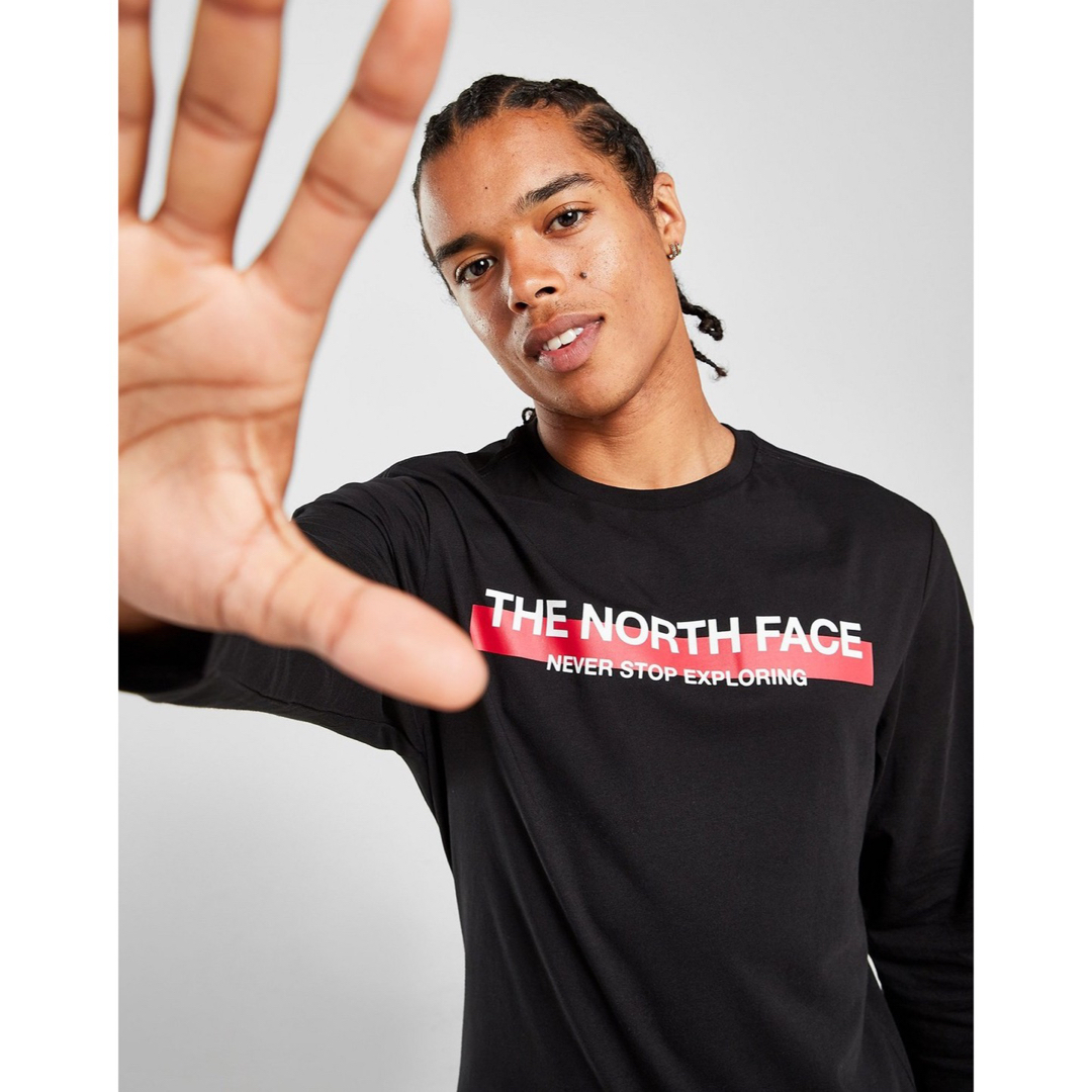 【海外限定】TNF ロンT ブラック US/L 日本サイズXL