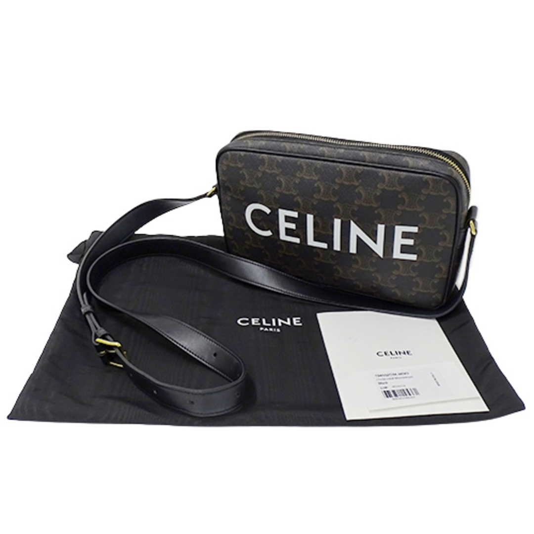 セリーヌ CELINE バッグ レディース ブランド ショルダーバッグ トリオンフ ブラウン ブラック ロゴ ミニバッグ コンパクト おしゃれ 大人 おでかけ