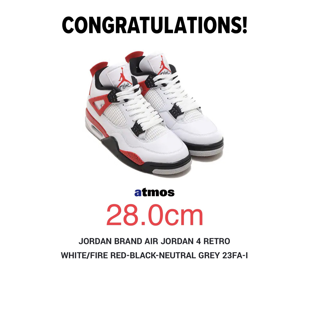 Jordan Brand(NIKE) - Nike Air Jordan 4 Red Cement レッドセメント