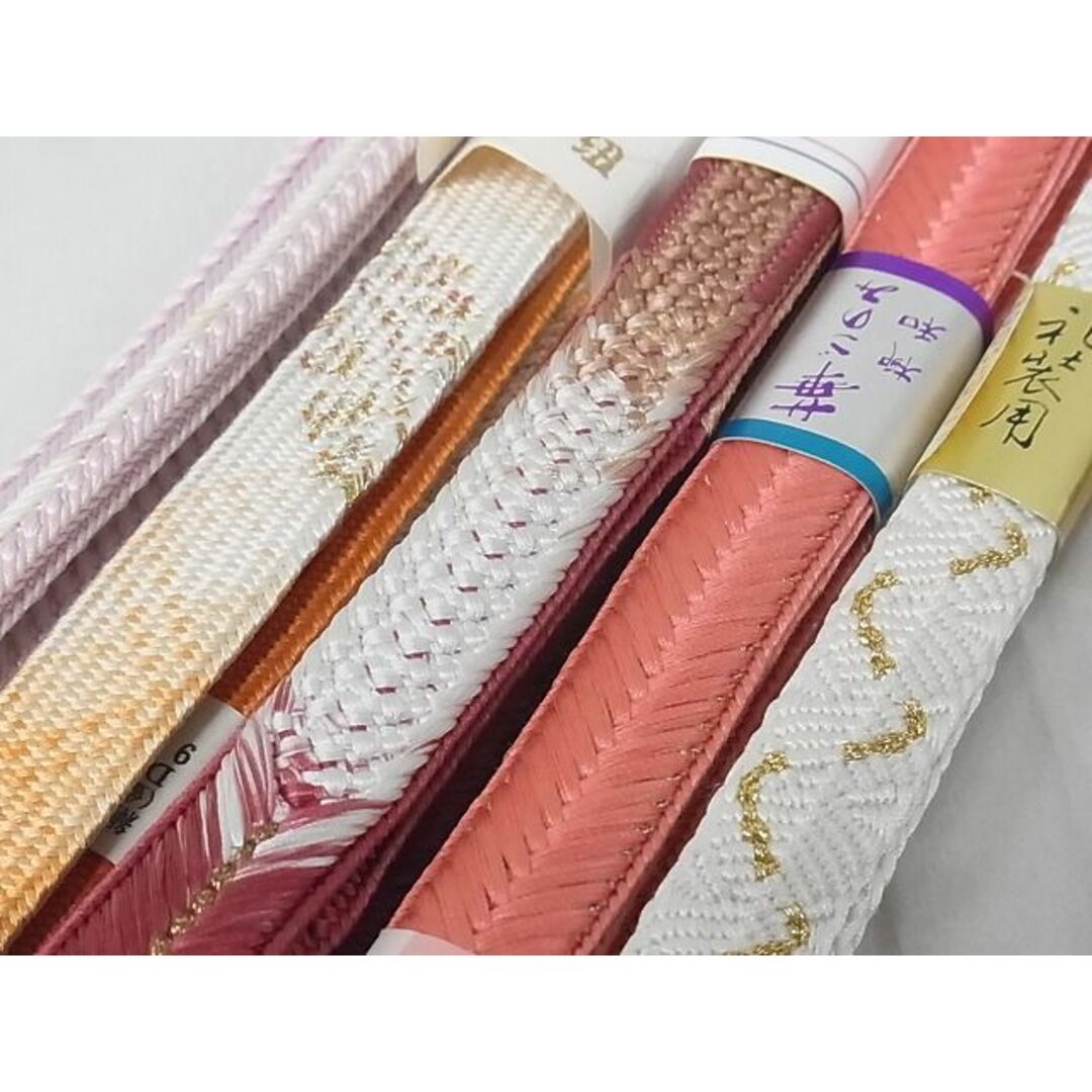 平和屋-こころ店□和装小物 上質な帯締め10本セット 高麗組 笹波組 唐