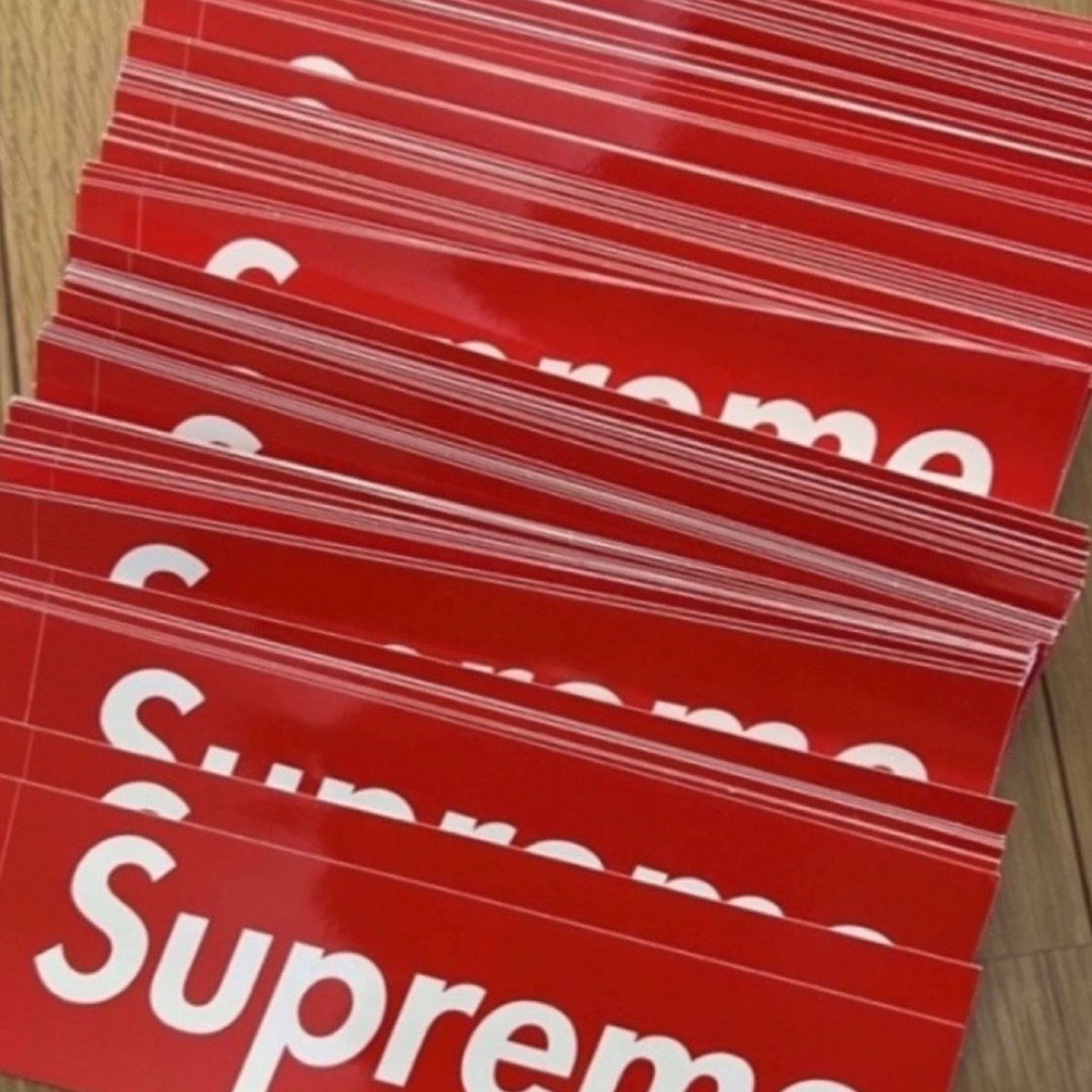 Supreme Box Logo シュプリーム ステッカー 100枚セット | フリマアプリ ラクマ