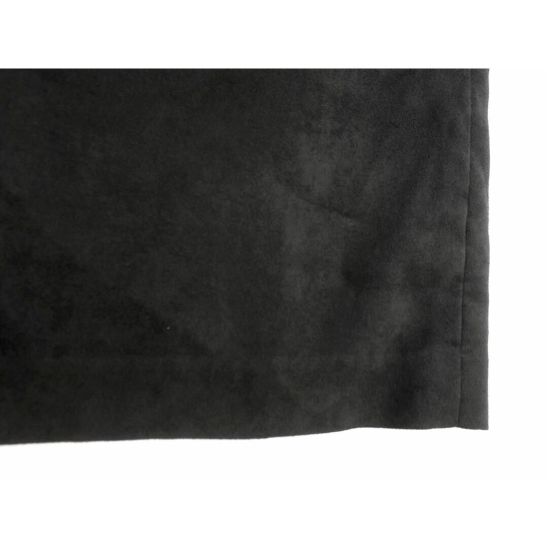 UNITED ARROWS(ユナイテッドアローズ)のユナイテッドアローズ スウェード調 タイト スカート チャコール ◇■ レディース レディースのスカート(ひざ丈スカート)の商品写真