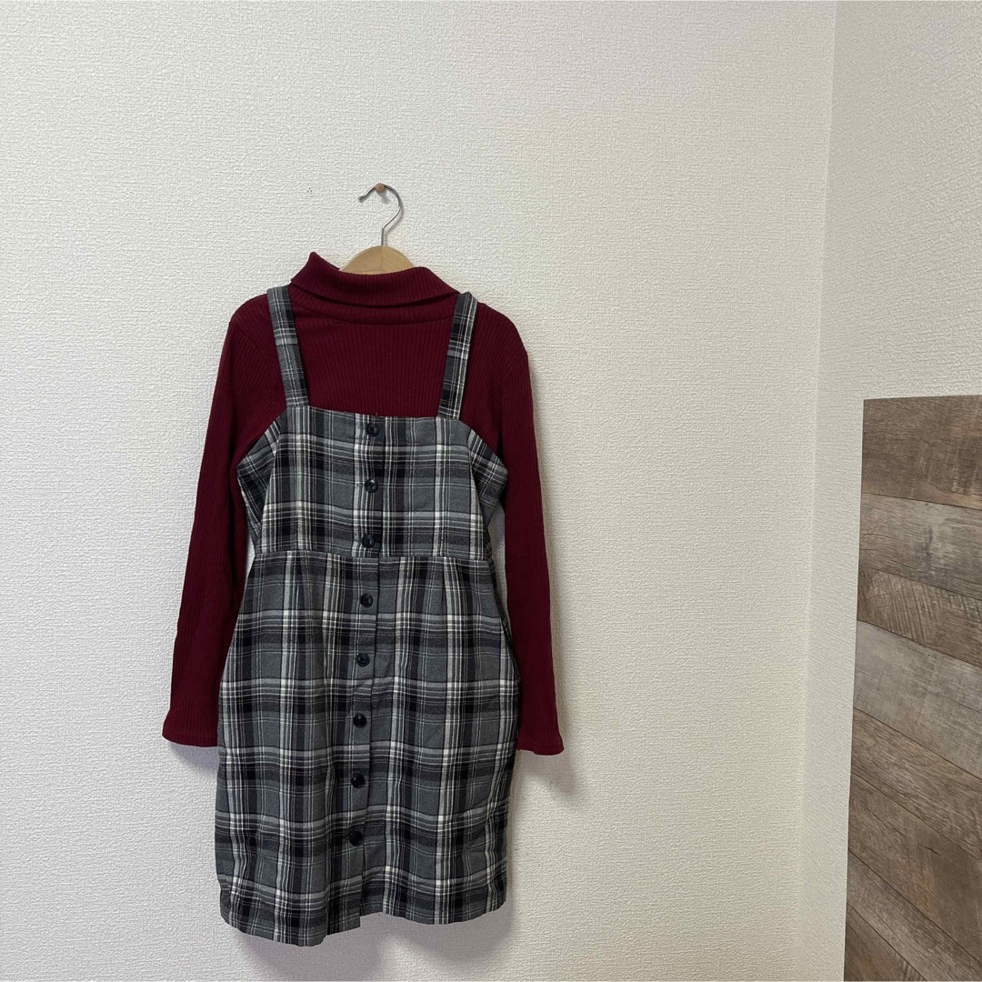 GLOBAL WORK(グローバルワーク)のGLOBALWORK☆キッズワンピースセット キッズ/ベビー/マタニティのキッズ服女の子用(90cm~)(ワンピース)の商品写真