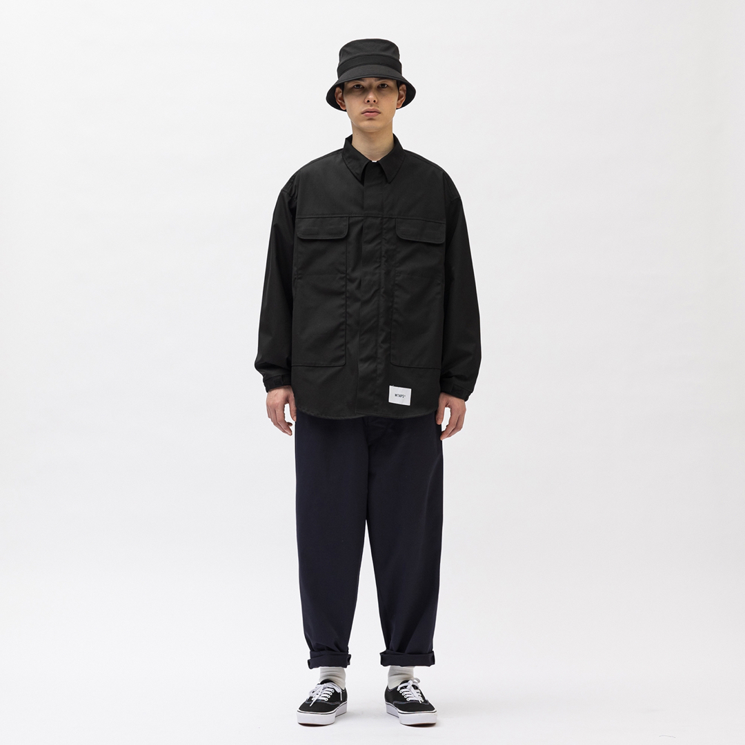 23SS WTAPS VERT JACKET CTPL 黒 S | www.innoveering.net