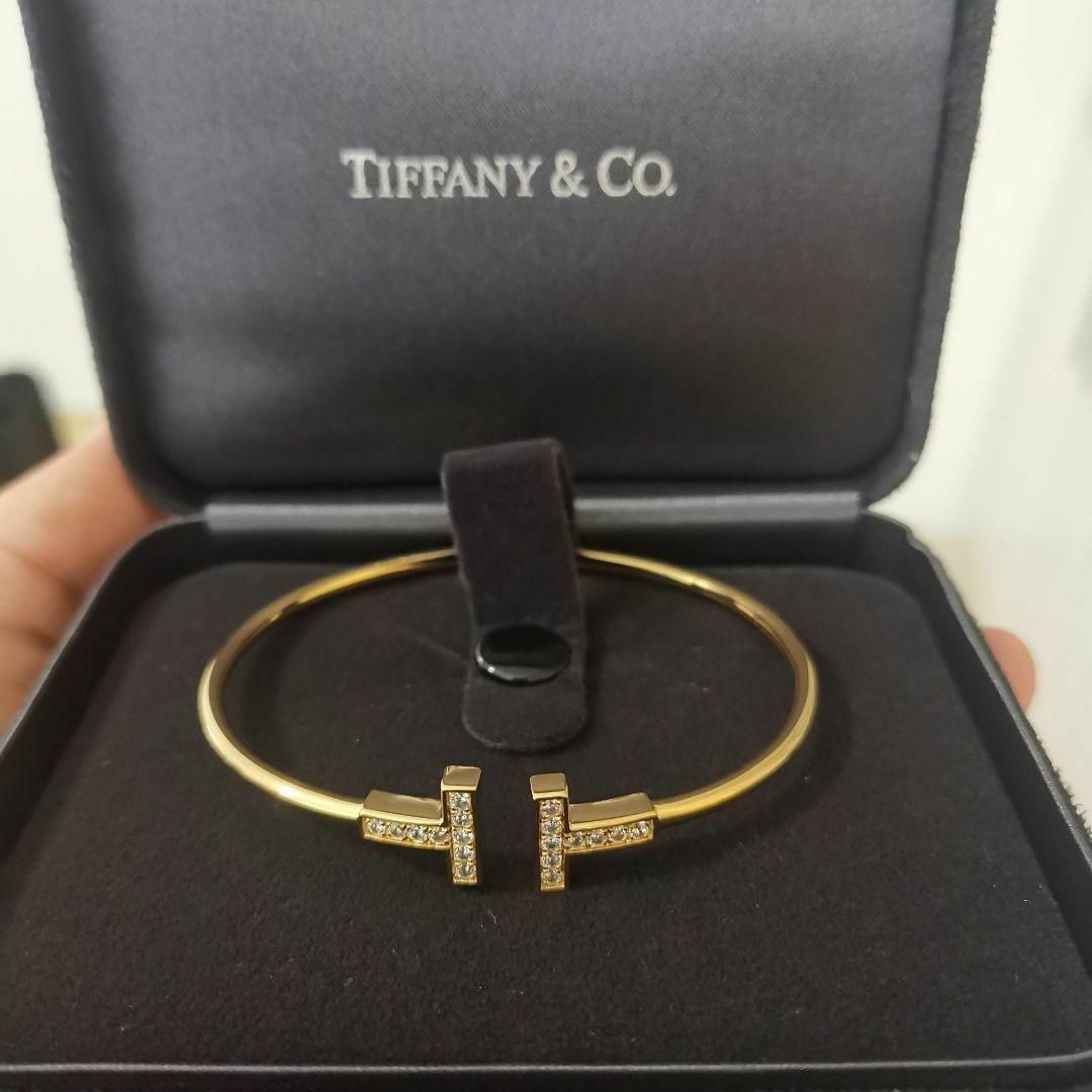 TIFFANY&Co. ティファニーT ダイヤモンド ワイヤー ブレスレット