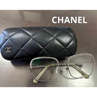 CHANEL シャネル パールチェーンメガネ　　　即購入可◎