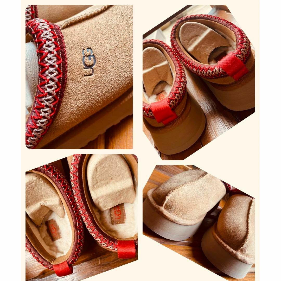 激可愛い♬✨超激レア✨24⇒23.5ソックス履き✨UGG✨TAZZ✨厚底サンダル