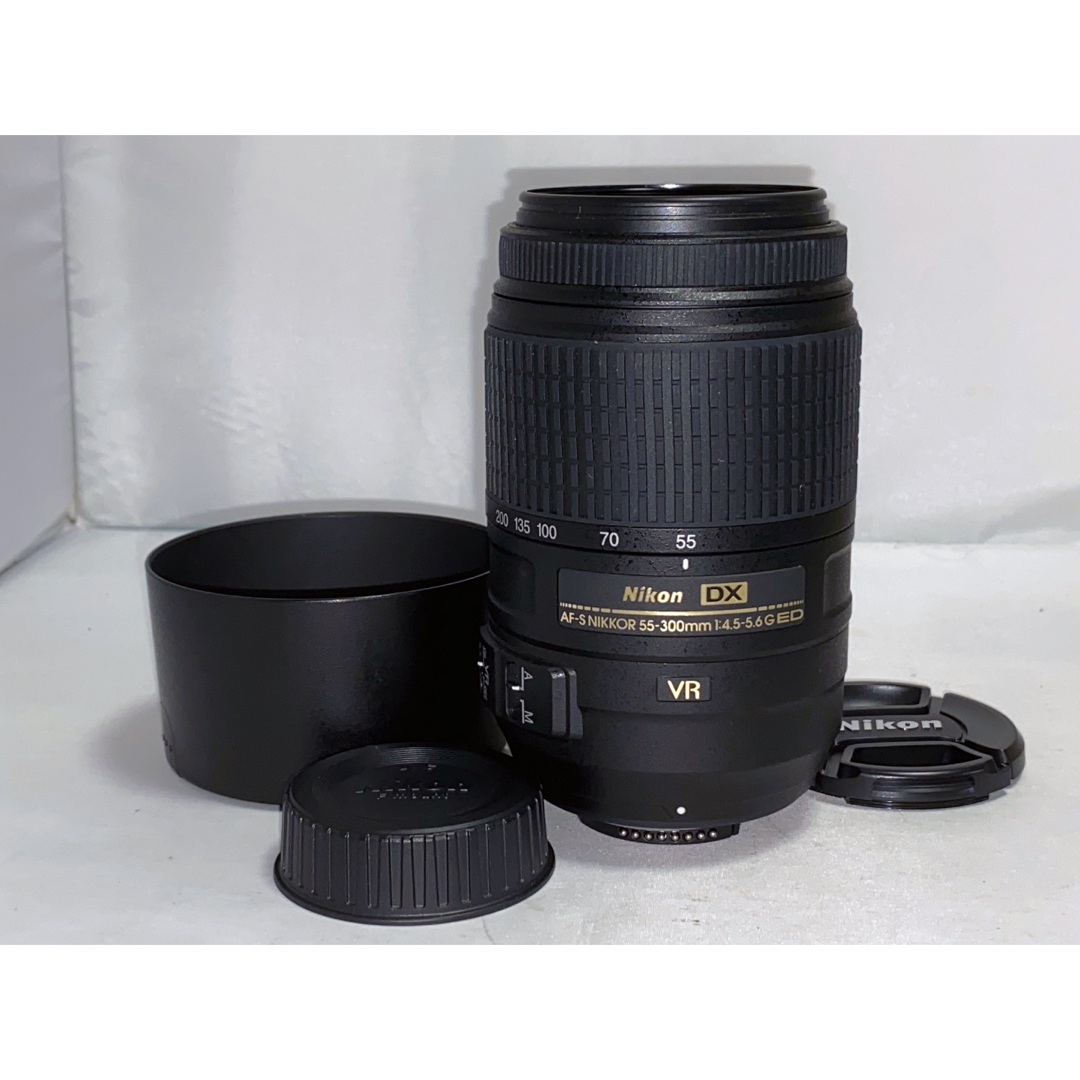 【美品】Nikon AF-S 55-300mm f4.5-5.6G ED VRカメラ