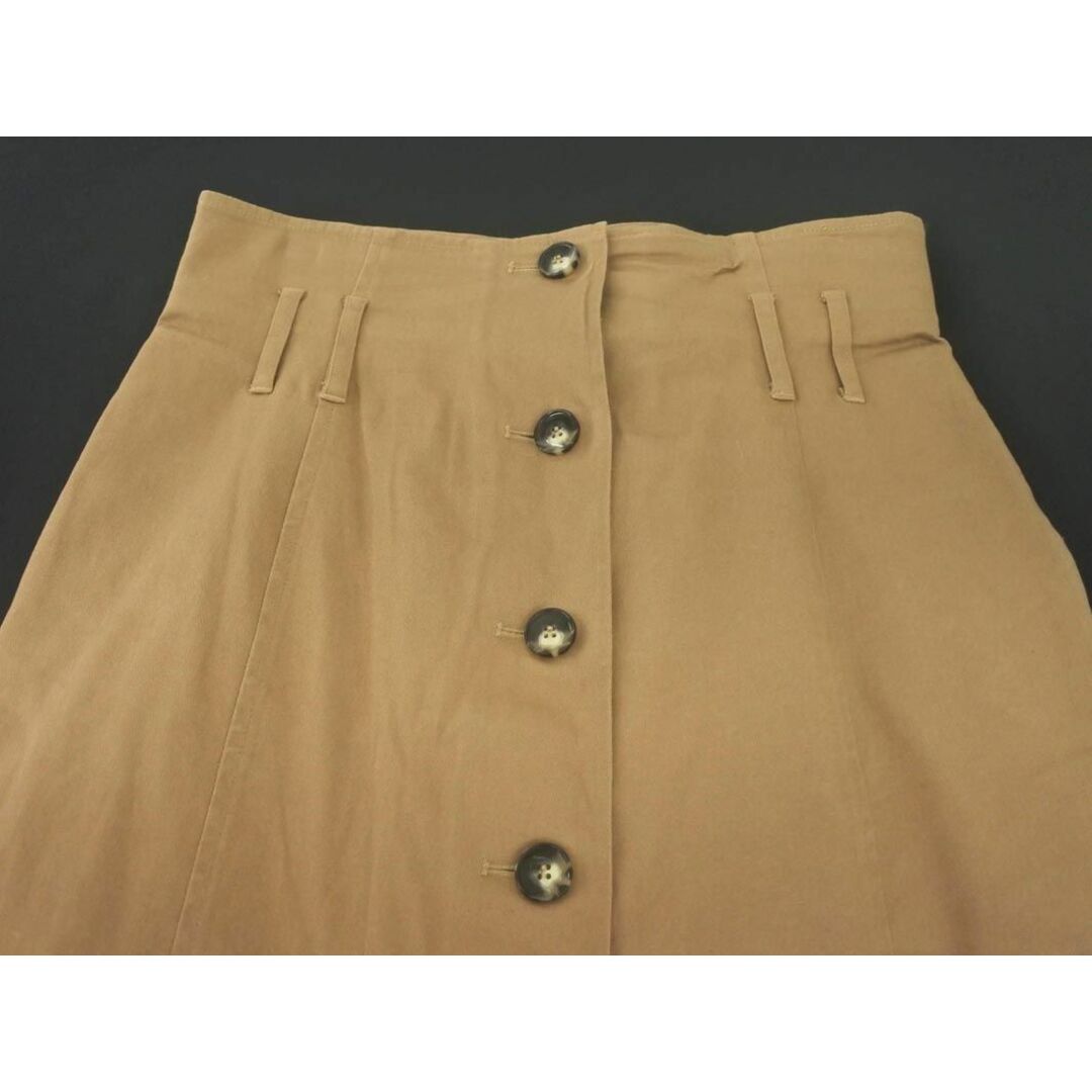 moussy(マウジー)のMOUSSY マウジー フロントボタン マキシ スカート size1/ベージュ ■■ レディース レディースのスカート(ロングスカート)の商品写真