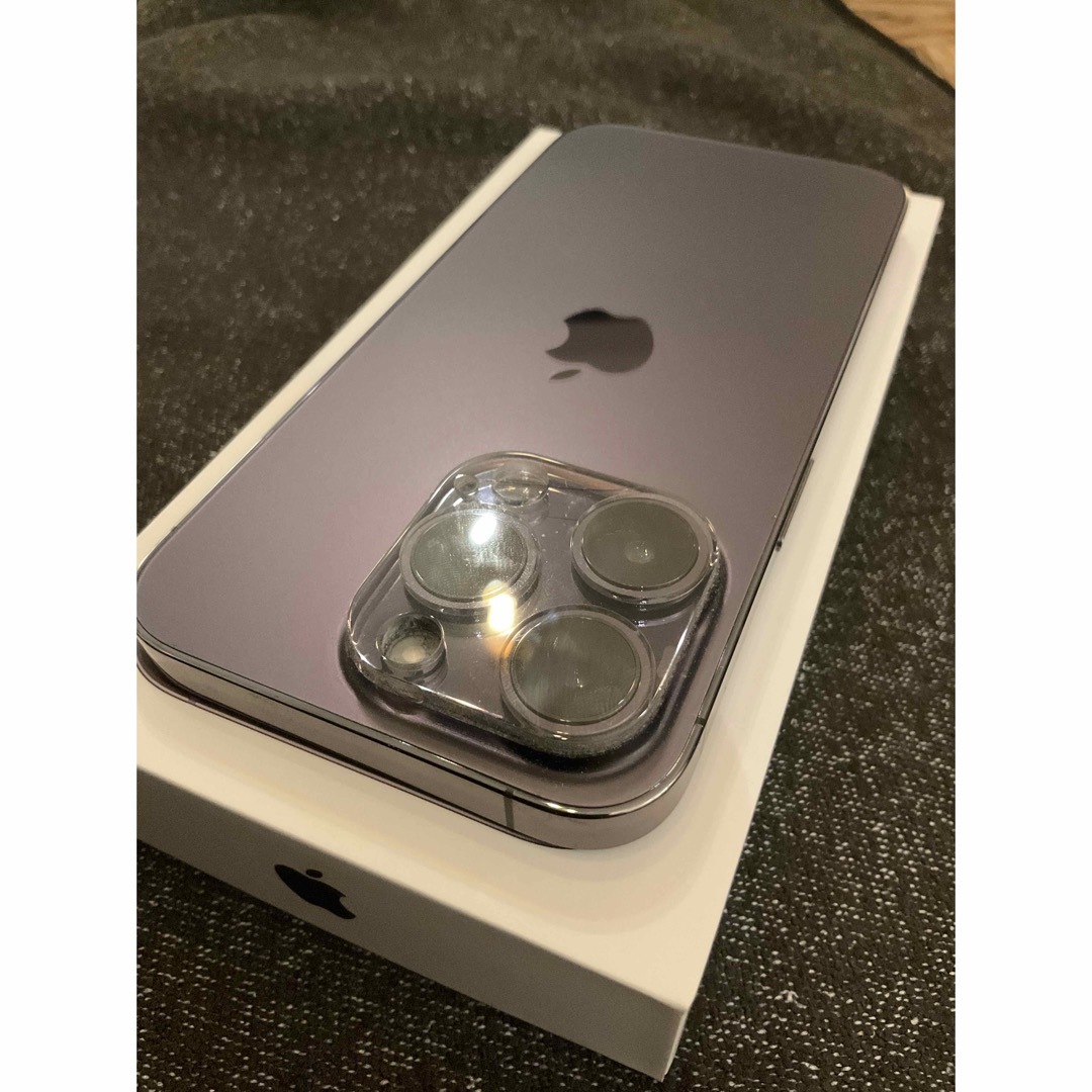 iPhone14pro 256GB ディープパープル　SIMフリー 2