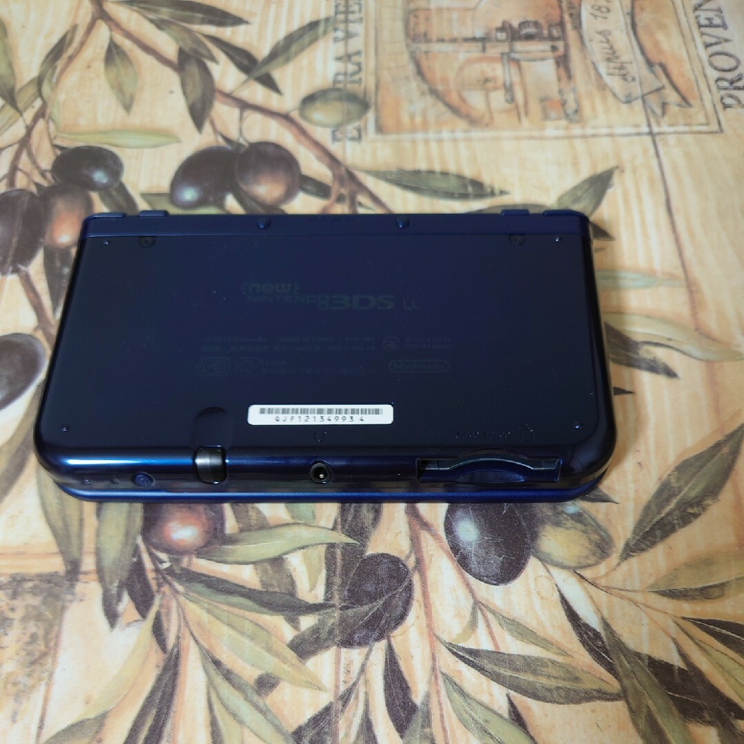 ニンテンドー3DS(ニンテンドー3DS)の「Newニンテンドー3DS LL メタリックブルー」美品 エンタメ/ホビーのゲームソフト/ゲーム機本体(携帯用ゲーム機本体)の商品写真