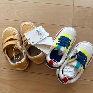 ザラキッズ(ZARA KIDS)のヤナック様専用)ZARA 15.5 キッズシューズ2セット(スニーカー)