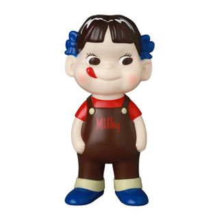 メディコムトイ(MEDICOM TOY)の新品未開封 不二家ソフビコレクション ペコちゃん（チョコレートミルキー） (キャラクターグッズ)