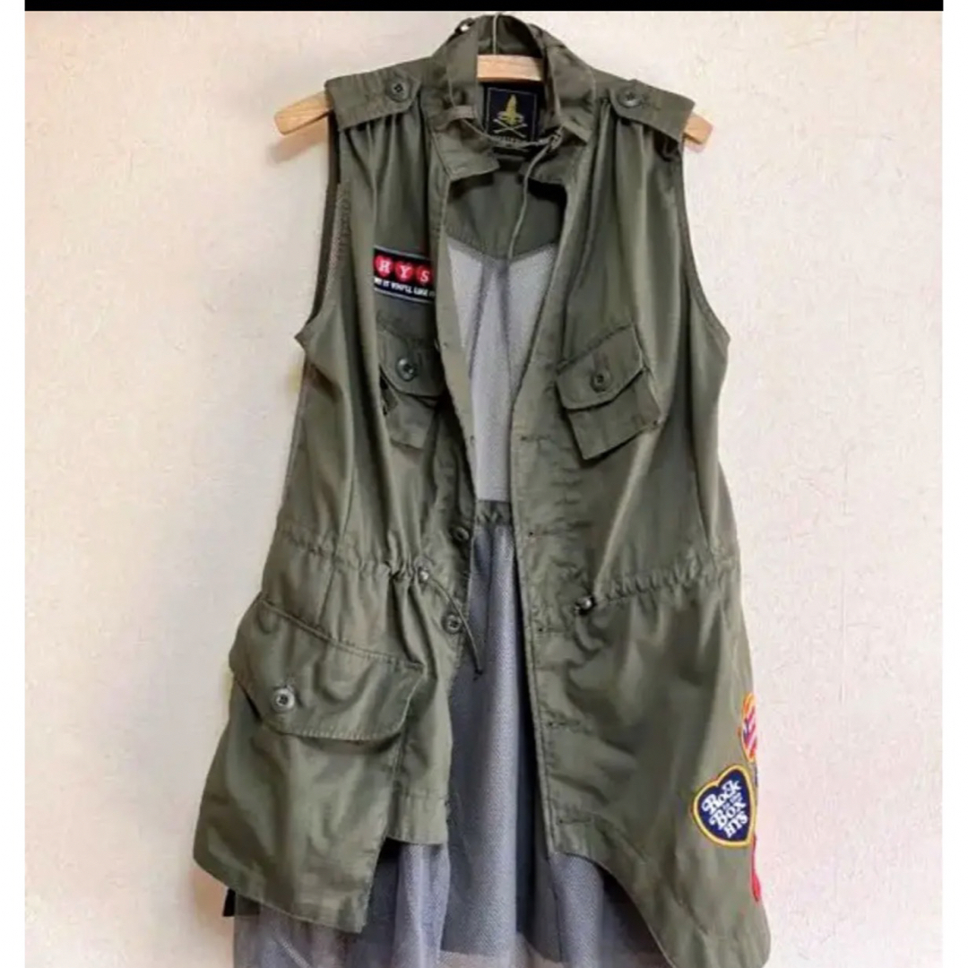 HYSTERIC GLAMOUR - ミリタリーベストの通販 by のぶなっち's shop