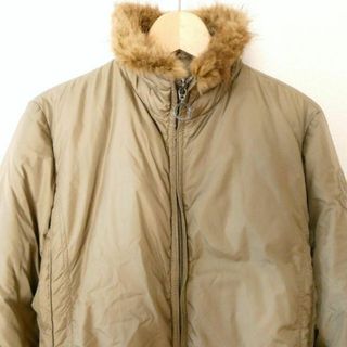MONCLER - 美品 モンクレール 袖ロゴ ビーバーファー ダブルジップ