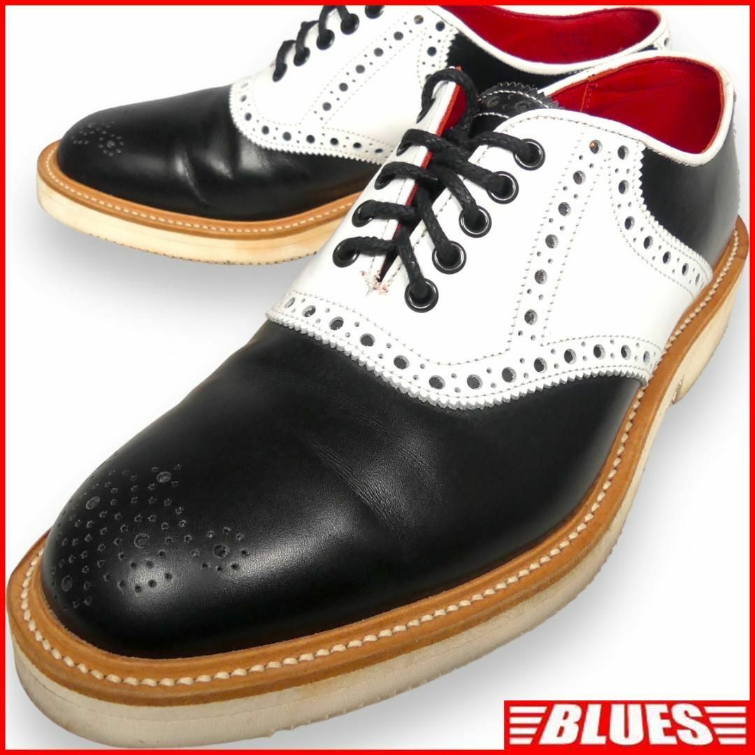 Tricker’s トリッカーズ 27.5 本革 白 黒 メンズ NR3453