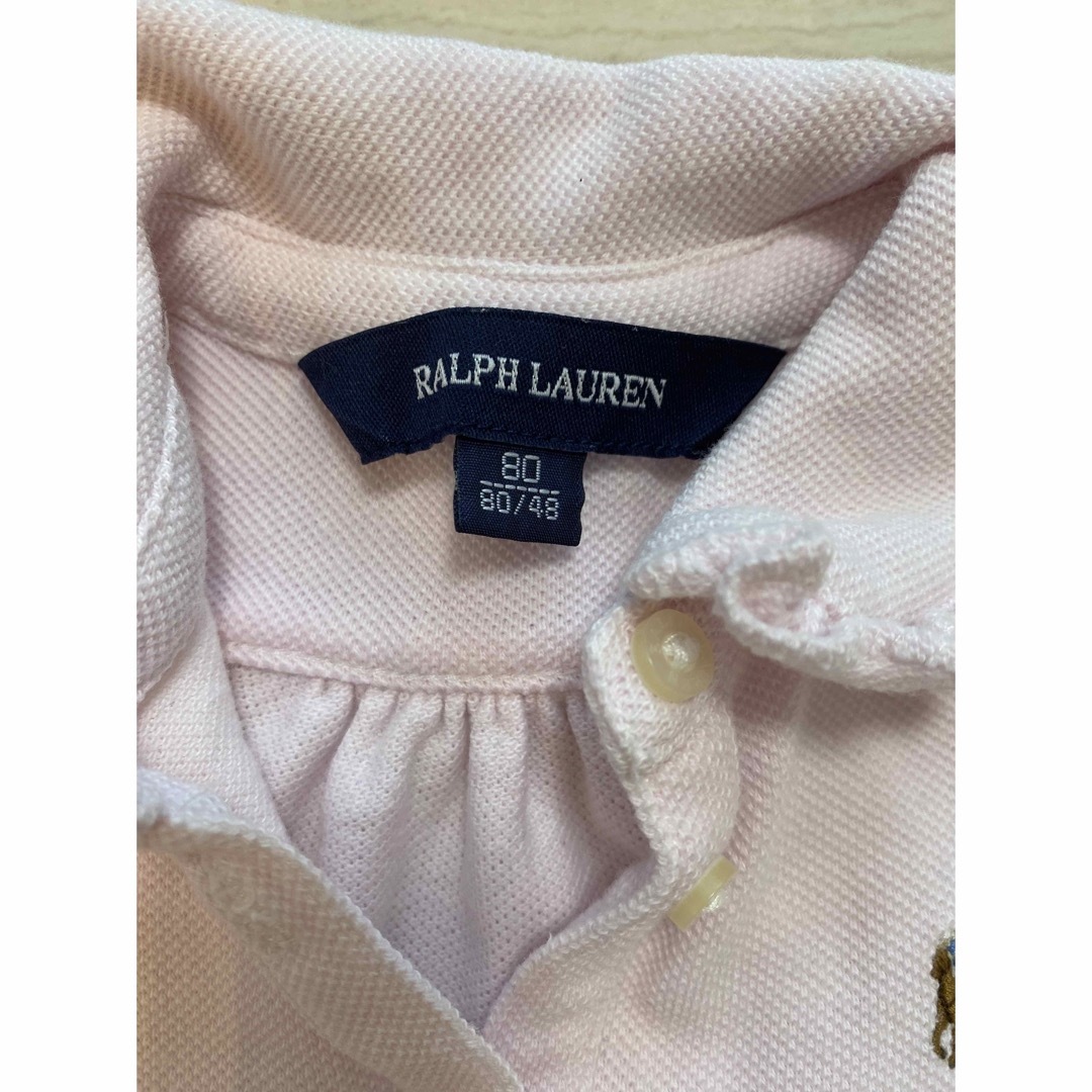 Ralph Lauren(ラルフローレン)のラルフローレン　ワンピース　ベビー キッズ/ベビー/マタニティのベビー服(~85cm)(ワンピース)の商品写真