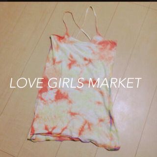 ラブガールズマーケット(LOVE GIRLS MARKET)のLGMタイダイ キャミソール(キャミソール)