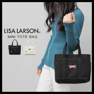 リサラーソン(Lisa Larson)のリサラーソン✰ ミニトート 黒(トートバッグ)