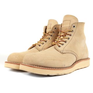 Red Wing レッド ウィング サイズ:26.5cm 8167 アイリッシュセッター ... RED WINGアイリッシュセッターベージュスエードブーツ 9 1/2 28cm