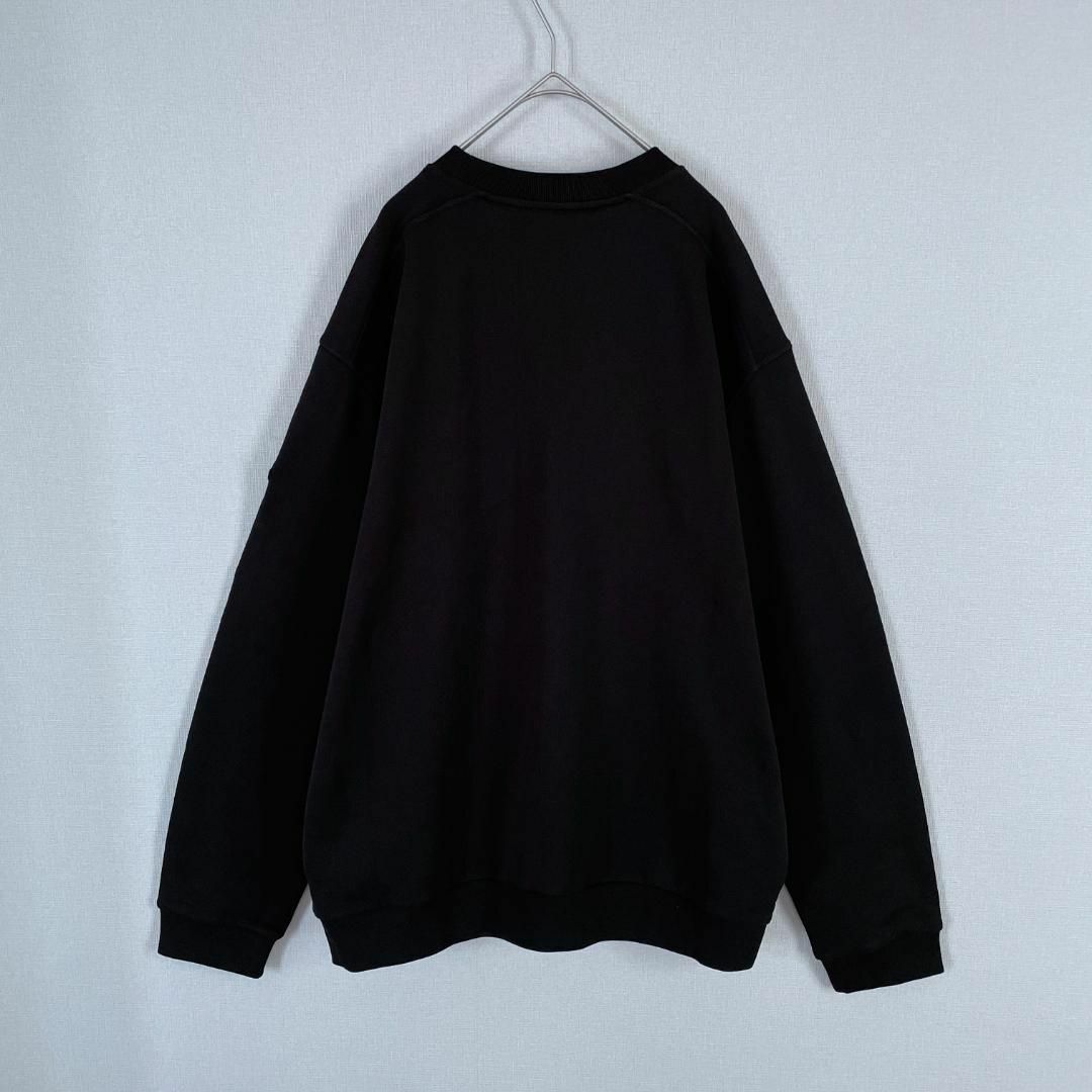 【未使用品XLサイズ☆人気ラバーロゴ】モンクレール 刺繍スウェット レアモデル