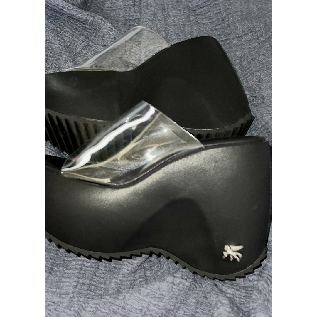 YELLO プラットフォーム サンダル  完売品 レディースの靴/シューズ(ハイヒール/パンプス)の商品写真