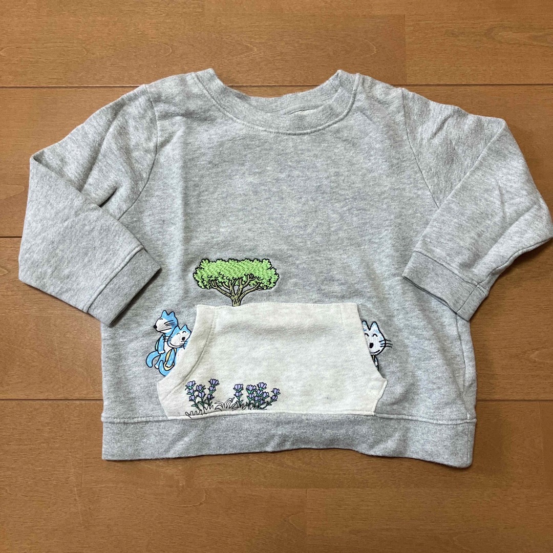 Design Tshirts Store graniph(グラニフ)のグラニフ　トレーナー　100 キッズ/ベビー/マタニティのキッズ服男の子用(90cm~)(Tシャツ/カットソー)の商品写真