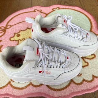 フィラ(FILA)のFILA DISRUPTOR II WEDGE HEART❤️(スニーカー)