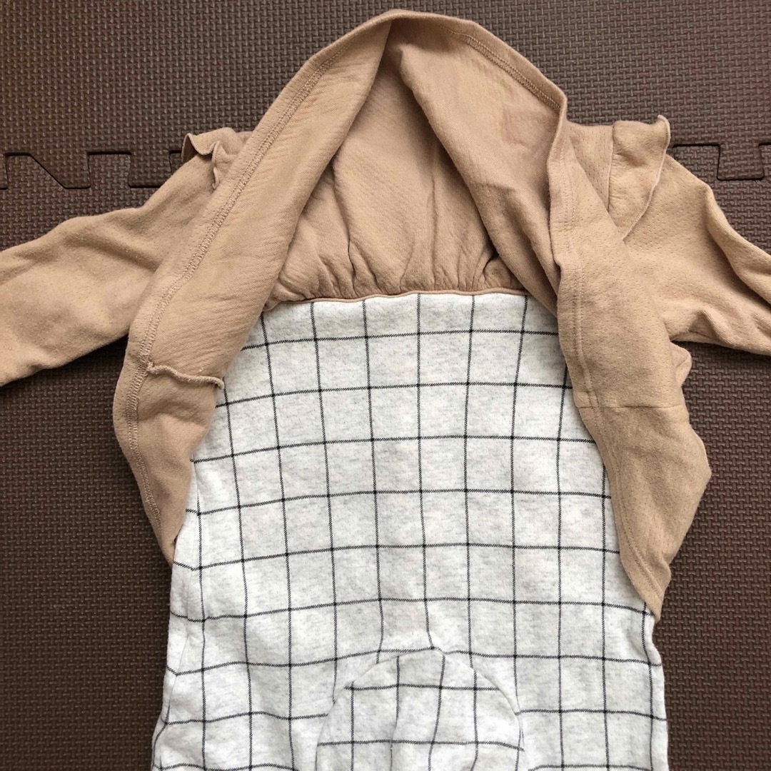 【カバーオール】秋冬カバーオール　サイズ70 キッズ/ベビー/マタニティのベビー服(~85cm)(カバーオール)の商品写真